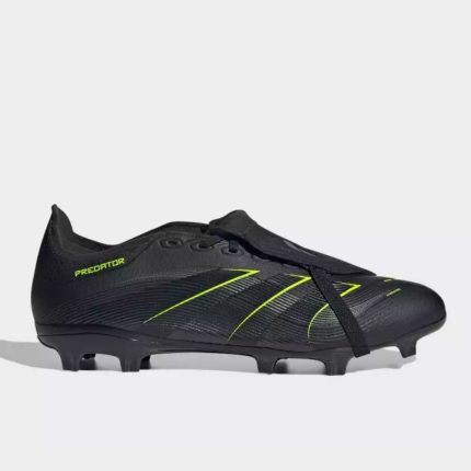 Adidas Predator League Fold-Over Tongue FG - Black Carbon Lucid JI1110 Original